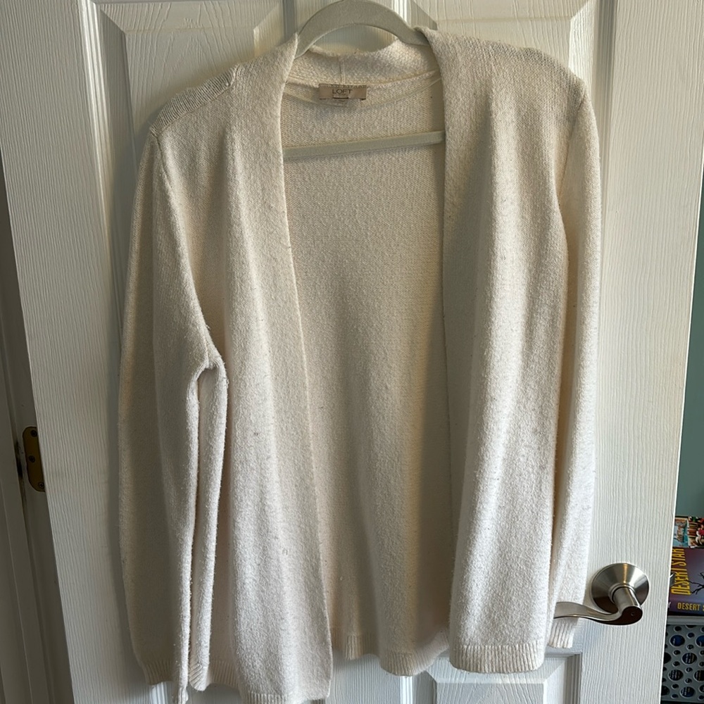 LOFT cardigan sweater